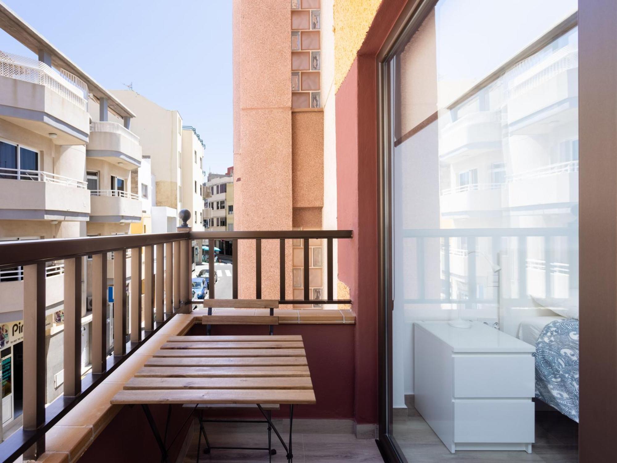 Ferienwohnung Live Medano Casanova Frente A La Playa El Médano Exterior foto